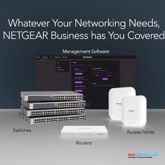 NETGEAR 8-Port Gigabit Ethernet Unmanaged PoE Switch